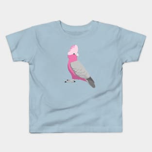 Galah pink cockatoo Kids T-Shirt